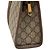 Clutch Gucci GG Supreme Web Ophidia Marrón Castaño - vista 6