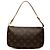 Louis Vuitton Monogram Pochette Accessoires Schultertasche Braun