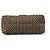 Borsa a tracolla Fendi Zucchino Canvas Mamma Forever Marrone - vista 3