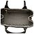 Borsa Tote Satchel Prada Small Canvas Canapa Logo Nera Nero - vista 4