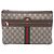 Clutch Gucci GG Supreme Web Ophidia Beige