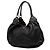 Borsa Hobo Louis Vuitton Monogram Mahina L Nera Nero - vista 2