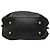 Borsa Hobo Louis Vuitton Monogram Mahina L Nera Nero - vista 3