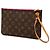 Bolso Louis Vuitton Monogram Neverfull MM Marrón Castaño - vista 2