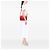 Louis Vuitton Monogram Empreinte Speedy Bandouliere 25 Satchel rot - Ansicht 6