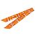 Hermès Bolduc Seidentuch Twilly Orange