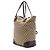 Borsa Tote Gucci Large GG Canvas con charm GG Beige - vista 2