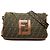 Borsa a tracolla Fendi Zucca Canvas FF marrone