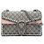 Borsa a tracolla Gucci Dionysus Medium GG Supreme con cristalli, Beige