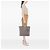 Sac Tote Prada Vitello Daino avec fermeture éclair latérale, Gris - vue 6