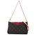 Borsa a mano Satchel Louis Vuitton Monogram Pallas Marrone