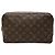 Borsa a Clutch Louis Vuitton Monogram Trousse Toilette 28 Marrone