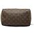 Brown Louis Vuitton Monogram Speedy 25 Boston Bag - view 3