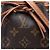 Borsa a secchiello Louis Vuitton Monogram Nano Noe Marrone - vista 5