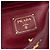 Borsa Tote Satchel aperta convertibile Prada Vitello Daino rossa Rosso - vista 5