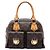 Sac à main Louis Vuitton Monogram Manhattan PM Marron