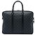 Borsa da Lavoro Louis Vuitton Damier Graphite Porte Documents Voyage PM Nera Nero