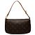 Louis Vuitton Monogram Pochette Accessoires Schultertasche Braun