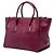 Double Borsa Satchel Prada in vitello Glace rossa con doppio manico e doppia tasca Rosso - vista 2