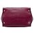 Double Borsa Satchel Prada in vitello Glace rossa con doppio manico e doppia tasca Rosso - vista 3