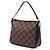 Borsa a mano Louis Vuitton Damier Ebene Trousse Pochette Marrone - vista 2