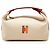 Bolso Vanity Hermès Small Toile Bride A Brac H Pavillon Case Marrón Castaño
