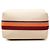 Bolso Vanity Hermès Small Toile Bride A Brac H Pavillon Case Marrón Castaño - vista 3