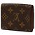 Louis Vuitton Monogram Visitenkartenetui Briefumschlag braun - Ansicht 2
