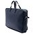 Sac business Prada Saffiano bleu - vue 2