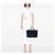 Sac business Prada Saffiano bleu - vue 6