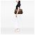 Borsa a tracolla Louis Vuitton Damier Ebene Marrone Chelsea - vista 7