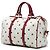 Gucci Medium GG Supreme Hearts Joy Boston Bag Weiß - Ansicht 2
