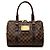 Louis Vuitton Damier Ebene Berkeley Handtasche Braun