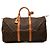Borsa da viaggio Louis Vuitton Monogram Keepall 50 Marrone
