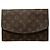 Borsa a pochette Louis Vuitton Monogram Pochette Rabat 23 marrone