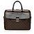 Borsa da lavoro Louis Vuitton Monogram Macassar Soft Briefcase Marrone