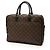 Borsa da lavoro Louis Vuitton Monogram Macassar Soft Briefcase Marrone - vista 2