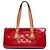 Borsa a tracolla Louis Vuitton Monogram Vernis Rosewood Avenue rossa Rosso
