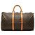 Borsa da viaggio Louis Vuitton Monogram Keepall 50 Marrone