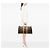 Borsa da viaggio Louis Vuitton Monogram Keepall 55 Marrone - vista 6
