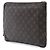 Borsa a Mano Louis Vuitton Monogram Etui Voyage MM Marrone - vista 2