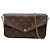 Borsa a tracolla Louis Vuitton Monogram Pochette Felicie Marrone