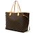 Louis Vuitton Monogram Neverfull GM Tote Bag Braun - Ansicht 2