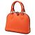 Borsa Satchel Louis Vuitton Epi Alma BB Arancione - vista 2
