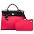 Borsa Hermès Toile Herbag Zip 31 Rosa - vista 7