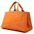 Prada Large Canvas Canapa Logo Tote Satchel Orange - Ansicht 2