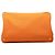 Prada Large Canvas Canapa Logo Tote Satchel Orange - Ansicht 3