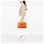 Prada Large Canvas Canapa Logo Tote Satchel Orange - Ansicht 6