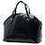 Borsa Dome Nice Large Microguccissima in pelle verniciata nera Gucci Nero - vista 2