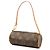 Louis Vuitton Monogram Papillon Pochette Handtasche Braun - Ansicht 2